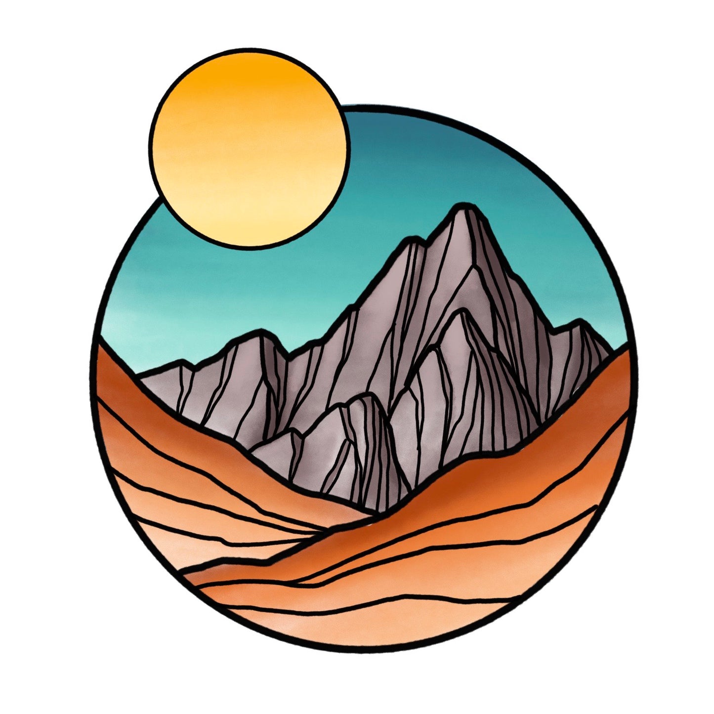Mountain 37 - Color Palette 1